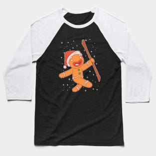 SANTA GINGERBREAD Baseball T-Shirt